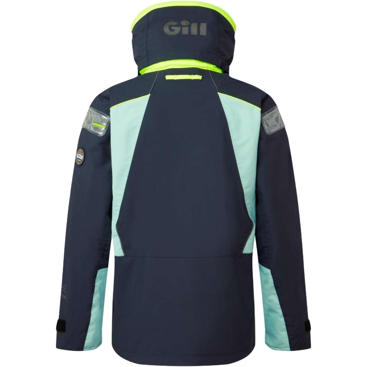 2026 Gill Frauen OS2 Offshore-Jacke Und Hose Segelanzug GWOOJATCSNEN  Eierschale / Navy